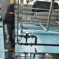 Machine à dentifrice à trois couches à double dispersion de 1000 L, équipement de fabrication de crème homogénéisée sous vide, pompe à engrenages, moteur en acier inoxydable