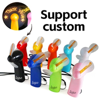 Ventilateur portable électrique à LED personnalisé Nicro Free Design, en ABS, pour fans de KPOP, cadeaux de concert, cadeaux promotionnels publicitaires