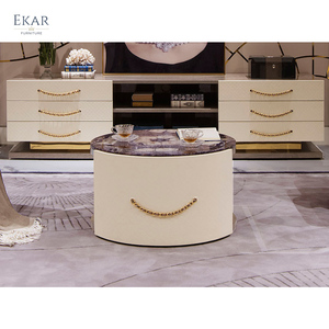 <span class=keywords><strong>Table</strong></span> <span class=keywords><strong>basse</strong></span> en marbre de cristal d'améthyste pourpre élégance exquise - Product Image 2