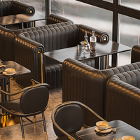 Meubles de pub et de restaurant commercial Restauration rapide Café Boutique Restaurant Stand Salle à manger Chaise et tables de restaurant à vendre
