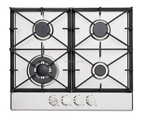 เตาแก๊สเตาแก๊สแบบ4หัวเตาแก๊สเหล็กหล่อสำหรับห้องครัวแบบกำหนดเอง - Product Image 1