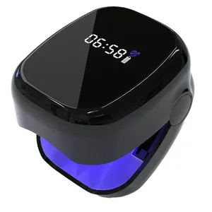 Lampe de traitement des ongles fongiques B52C, 1 pièce, portable, avec écran LCD, lampe UV d'assistance pour le vernis à ongles, lampe de nettoyage, pour les ongles des orteils et des mains - Product Image 1