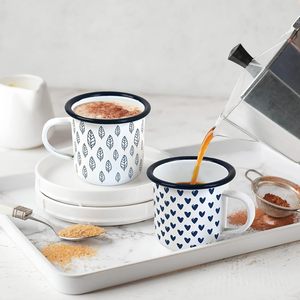 <span class=keywords><strong>Taza</strong></span> de café personalizada con borde de Metal al <span class=keywords><strong>por</strong></span> <span class=keywords><strong>mayor</strong></span> - Product Image 4