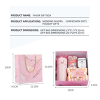Ensemble cadeau de serviettes personnalisées avec logo, souvenir de mariage, cadeaux de remerciement pour les femmes, invités de fête d'anniversaire