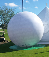 Balle de golf gonflable géante de 2025 Offre Spéciale, ballon de golf gonflable pour la publicité