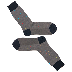 Chaussettes habillées de <span class=keywords><strong>luxe</strong></span> <span class=keywords><strong>pour</strong></span> hommes, en coton mercerisé 240N, motif géométrique micro-piqué, antibactériennes, <span class=keywords><strong>pour</strong></span> affaires, marque privée, OEM - Product Image 1