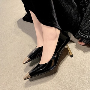 Wholesale Fashion Pointed Tip Design Light Elegant Thin High <b>Heels</b> Femme Dress Shoes Ladies Pumps Heeled Sandals for Women - Product Image 5