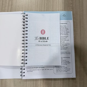 2025 bestseller kinh thánh trong một năm-Một nghiên cứu 52 Tuần A4/A5 in bìa giấy chỉ may ràng buộc 220 tờ Quà Tặng - Product Image 3