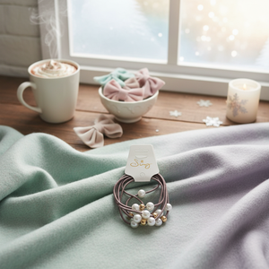 Trending Fashion pastello fascia per capelli con fiocco di velluto semplici titolari di coda di cavallo per bambini decorazione invernale per capelli vendita all'ingrosso - Product Image 3