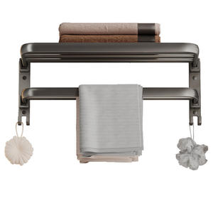 Set di Accessori da Bagno in Metallo a 6 Pezzi dal Design Moderno, Montaggio a Parete, Portasciugamani per Casa e Hotel - Product Image 6