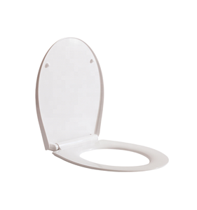 Sedile WC Bofan Moderno Stile Europeo Antiscivolo Resistente Bianco UF <span class=keywords><strong>Duroplast</strong></span> con Chiusura Ammortizzata e Sgancio Rapido per Bagno - Product Image 1