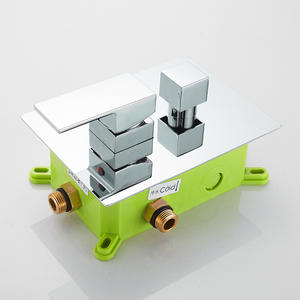 Válvula de ducha empotrada en la pared Chengming Sanitary Ware H208 cromada ajustable para uso en hoteles - Product Image 1