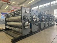 Máquina de Impresión, Ranurado, Troquelado, Plegado, Encolado y Flejado de Cajas Flexo, Máquina Formadora de Cajas Corrugadas en Línea