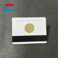 Tarjeta de Identificación de Empleado Laminada con Holograma RFID de PVC Mate y Brillante, Impresión Personalizada, Resistente al Agua, con Función NFC de 13.56MHz para Control de Acceso