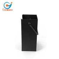 Support de rangement pour bûches en métal pour cheminée, pour l'intérieur