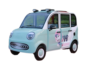 יודיאן ארבע דלתות מיני מכונית חשמלית יפה עיצוב יד ימין כונן רכב אנרגיה חדש למבוגרים סיני - Product Image 3