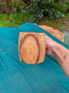 Taza de Té de Madera Natural Ecológica, Hecha a Mano, de Primera Calidad, Vajilla Orgánica y Sostenible, Apta para Oficina y Hogar - Product Image 4