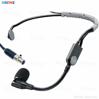 Microphone-casque professionnel SM35 cardioïde à condensateur 4 broches pour ULX SLX QLX, idéal pour le chant sur scène, les performances de batteristes et les présentations