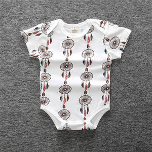 Fabricantes de Productos para Bebés, Ropa de Algodón para Bebés, Ropa Unisex, Mameluco con Lindo Estampado - Product Image 2