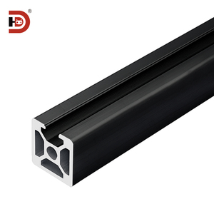 Profili in Alluminio Estruso Industriale 2020 Conformi agli Standard Europei, Tubi Quadrati in Lega di Alluminio Nero 2020 T - Product Image 6