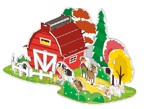 DIY enfants nouveau 3D stéréoscopique Puzzle modèle école cadeau papier couleur à la main Puzzle jouet - Product Image 4
