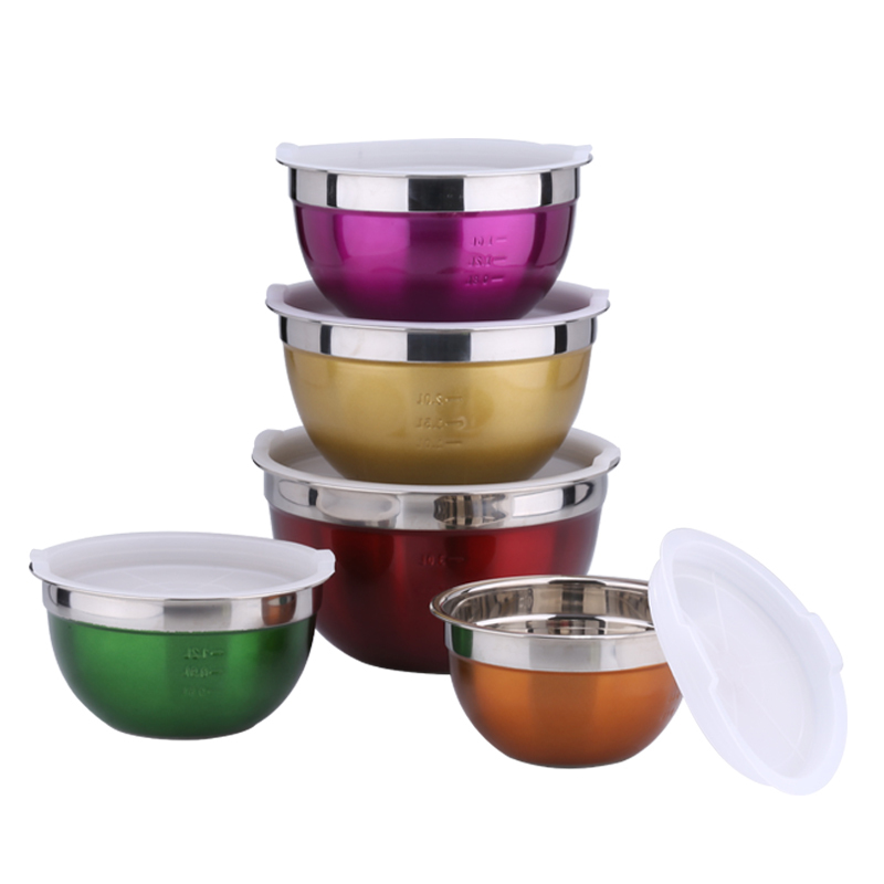 Yongfa Stainless Steel Mixing Bowls With