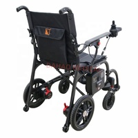 Nouveau fauteuil roulant électrique en Fiber de carbone pliable léger E fauteuil roulant d'assistance électrique pour les personnes âgées handicapées