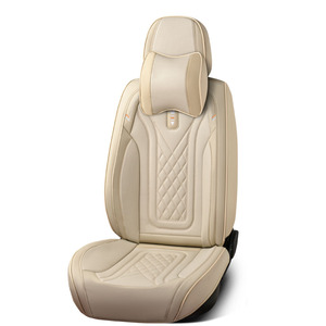 Housses de siège de voiture de bien-être universelles tout compris en <span class=keywords><strong>cuir</strong></span> nappa sans couture de haute qualité - Product Image 1