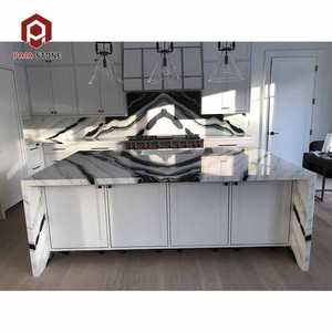 Fornitore cinese lucido controsoffitto della <span class=keywords><strong>cucina</strong></span> panda di <span class=keywords><strong>marmo</strong></span> <span class=keywords><strong>bianco</strong></span> <span class=keywords><strong>con</strong></span> venature nere - Product Image 4