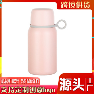 Stainless Steel Insulated Tumbler 316L Round Travel Coffee Cup For Men Women 500Ml With Lid And Handle - Product Image 5