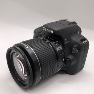 <span class=keywords><strong>Canon</strong></span> 100D Usado, Suministro al por Mayor, Cámara DSLR Usada de Grado A+ Lista para Venta B2B, Kit <span class=keywords><strong>Canon</strong></span> 100D con Lente de 18-55 mm IS, Pantalla Táctil, Wi-Fi - Product Image 1