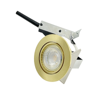 Downlight LED moderne commercial encastré rond or plafonnier blanc chaud aluminium lampe à LED pour projecteurs de salon