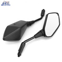 En gros 10MM Noir 600CC Moto Accessoires Rétroviseur pour ER-6N Z1000 Z750 Rue Moto