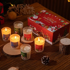 Cadeaux IStapromo, bougie solide d'aromathérapie écologique et sûre pour Noël, parfum d'intérieur, cadeau pour le bureau, le salon, la chambre à coucher, l'air - Product Image 3