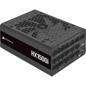 Alimentation <span class=keywords><strong>Corsair</strong></span> HX1500i ATX-Conforme à l'ATX 3.1 et au PCIe 5.1-Ventilateur à roulement dynamique fluide 80 Plus Platinum Efficiency - Product Image 2