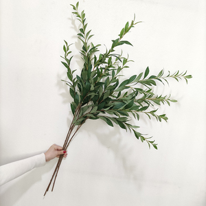 ก้านยูคาลิปตัสเทียมสีเขียวต้นยูคาลิปตัสเกรดต้นเงินดอลล่าร์สำหรับตกแต่งงานแต่งงาน - Product Image 3