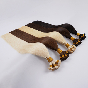 Vente en gros de <span class=keywords><strong>cheveux</strong></span> humains vierges <span class=keywords><strong>naturels</strong></span> liés à la main, <span class=keywords><strong>extensions</strong></span> de <span class=keywords><strong>cheveux</strong></span> Remy à trame unique, vrais <span class=keywords><strong>cheveux</strong></span> russes - Product Image 4