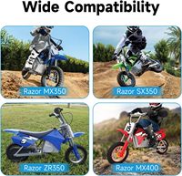 Tendeur de chaîne robuste EOPOAYI MX350, remplacement pour Razor Dirt Rocket |   Pièces de rechange pour scooter/cyclomoteur électrique tout-terrain