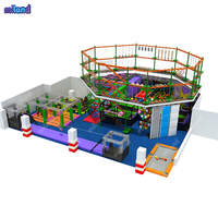 Parcours Ninja d'Intérieur pour Enfants et Adultes – Défi Personnalisé Grande Taille – Mur d'Escalade à Grande Échelle pour l'Entraînement
