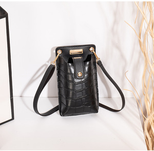 Fashion <strong>Bags</strong> Magnetic <strong>Phone</strong> Holder New <strong>Shoulder</strong> Strap Crossbody <strong>Bag</strong> Pu Leather Mini <strong>Mobile</strong> <strong>Phone</strong> <strong>Bag</strong> - Product Image 4