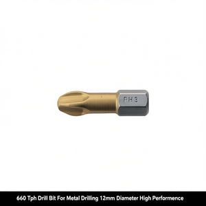 660 Tph <b>Drill</b> <b>Bit</b> For Metal Drilling 12mm Diameter High Performance - Product Image 3