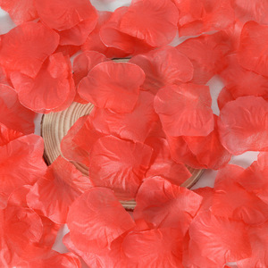 D214 Pétales <span class=keywords><strong>de</strong></span> rose artificiels 100 pièces Décoration <span class=keywords><strong>de</strong></span> mariage Anniversaire Accessoires <span class=keywords><strong>de</strong></span> ballons Fausses pétales Vente en gros - Product Image 3