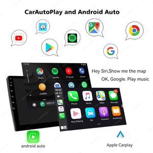 Système audio stéréo radio GPS multimédia pour voiture avec écran tactile HD, lecteur vidéo Android 9 IPS, navigation GPS, autoradio - Product Image 5