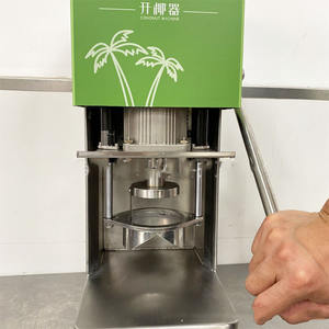 QDMECH Herramientas de <span class=keywords><strong>Corte</strong></span> Frescas, Máquina Peladora de Coco Verde de Acero Inoxidable, Abridor de Coco Manual Especial 200W 20KG - Product Image 5