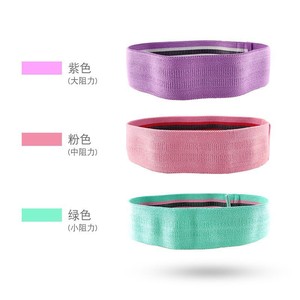 Bande de résistance pour les fessiers, bande élastique pour le fitness, le remodelage corporel et les exercices de yoga, articles de nécessité quotidienne européens - Product Image 2