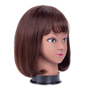Cabeza de Maniquí de cosmetología para práctica de maquillaje, cabeza de maniquí sin pelo para práctica de cosmetología, 2022 - Product Image 6