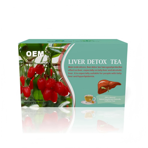Té Herbal Orgánico OEM para Desintoxicación del Hígado, Mezcla de Raíz de Kudzu, Goji y Gynostemma, Apoyo para Hígado Graso y Hígado Dañado por Alcohol, 20 Bolsitas de Té, 50g - Product Image 3