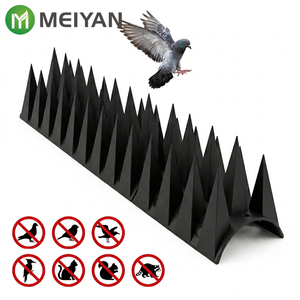 Répulsif anti-oiseaux en plastique PP pour toutes surfaces : pointe de toit, clôture, garde-corps, mur. Conception sur mesure et emballage sur mesure, directement de l'usine. - Product Image 2