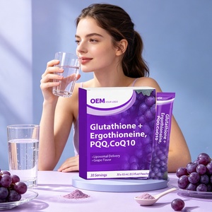 เครื่องดื่มกลูต้าไธโอนวีแกน ปราศจาก GMO ผสม PQQ และ CoQ10 แบบลิโปโซม  อาหารเสริม  ลดราคาพิเศษ - Product Image 5
