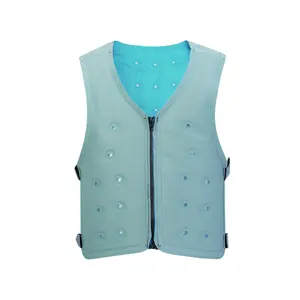 FIRST FIBER 2024 New Design Cooling Vest Zipper Design For Comfort Stay Support OEM ODM Cooling Vest